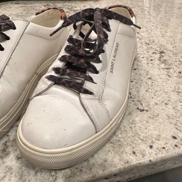Saint Laurent Andy leopard sneaker 36.5 - Picture 3 of 8
